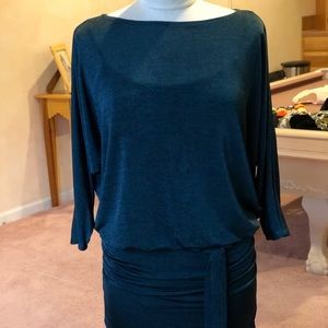 Cocktail dress dark green